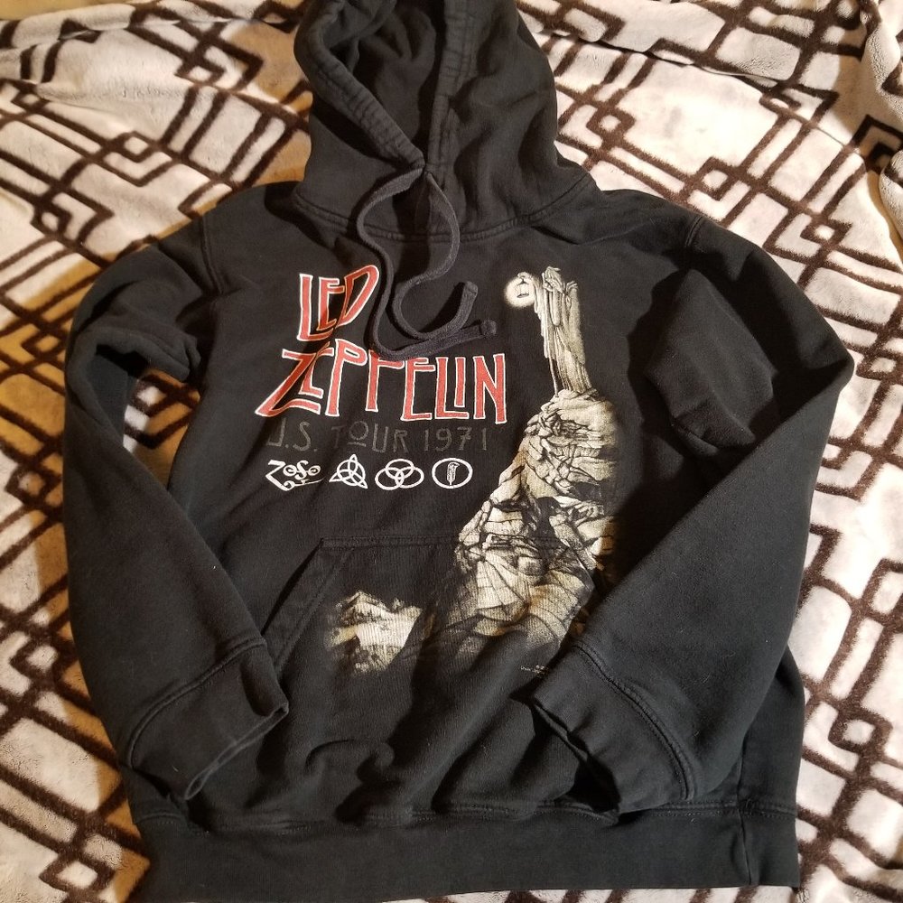 Led Zeppelin hooded sweatshirt size small